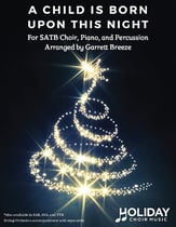 A Child Is Born Upon This Night SATB choral sheet music cover